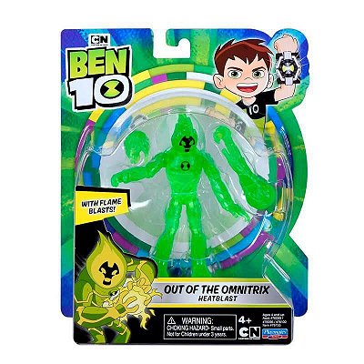 Boneco Ben 10 Figura Chama Fora Do Omnitrix - Sunny 1750