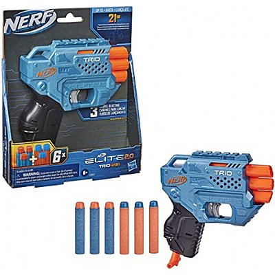 Lançador Nerf Elite 2.0 Trio Td-3 Hasbro E9957
