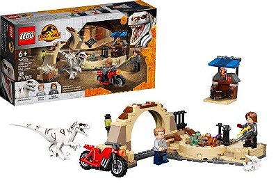 Lego Jurassic World Dinossauro Perseguição De Moto 76945