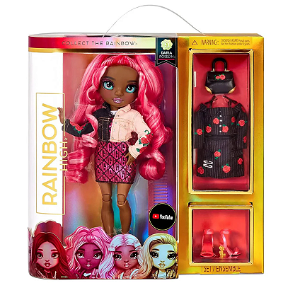 Boneca Rainbow High Fashion Core Dara Roselyn MGA