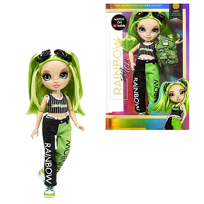 Rainbow High Junior Jade Hunter Boneca Junior High MGA