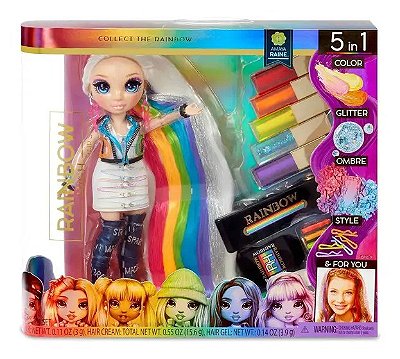 Boneca Rainbow High Amaya Raine Hair Studio MGA