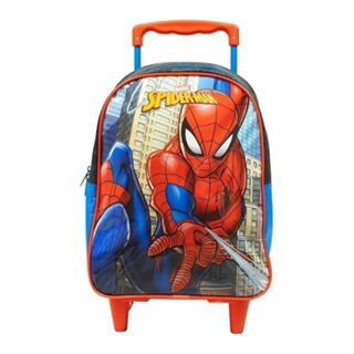 Mochila De Rodinhas Homem Aranha Marvel Xeryus