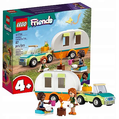 Lego Friends Viagem De Férias Para Acampar 41726