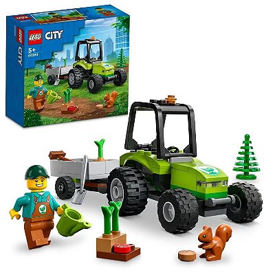 Lego Blocos De Montar Trator Do Parque 86 Peças 60390
