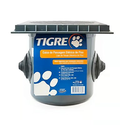 Caixa de Passagem Elétrica de Piso Tigre