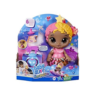 Boneca Baby Alive Star Besties Lovely Luna - Hasbro F7360 - UPA STORE