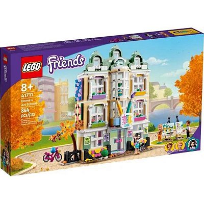 Lego Friends Escola De Artes Da Emma Com 844 Peças 41711
