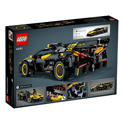 Lego Technic 42151 Carro Bugatti Bolide 905 Peças