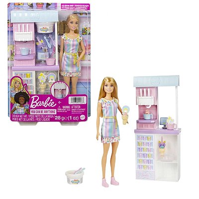 Barbie Loja de Sorvete HCN46 Mattel
