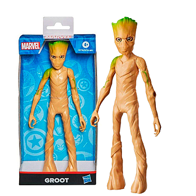 Boneco Groot 25cm Guardiões Da Galáxia Marvel Hasbro F0778