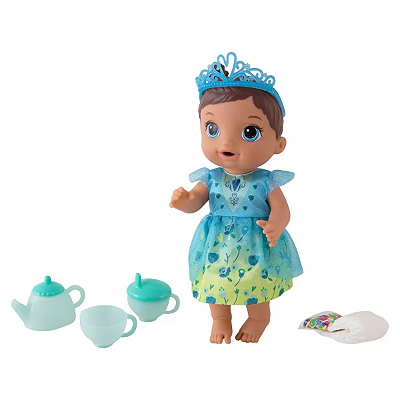 Boneca Baby Alive Chá De Princesa Morena F0032 - Hasbro