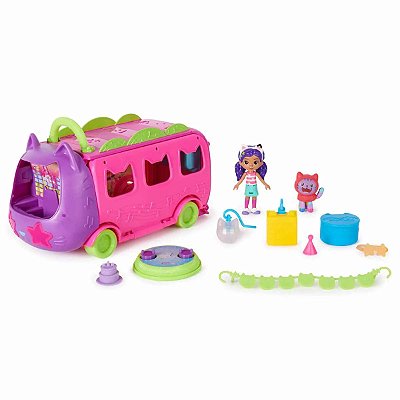 Playset Festa No Ônibus Da Gabbys Dollhouse Sunny 3912