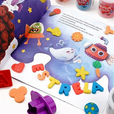 Livro Bento Vai a Escola com Massa Estrela