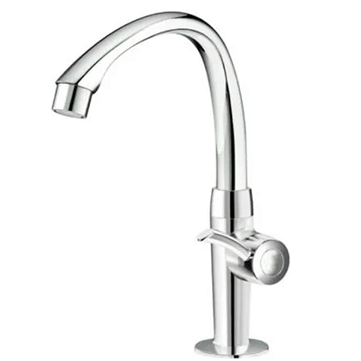Torneira Mesa Bica Alta Móvel Linea Cromo 1/2"