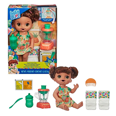 Boneca Baby Alive Misturinha Morena Hasbro E6943