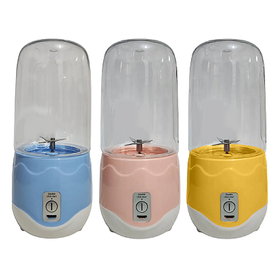 Mini Liquidificador Portátil Recarregável Mixer Juice Com Copo