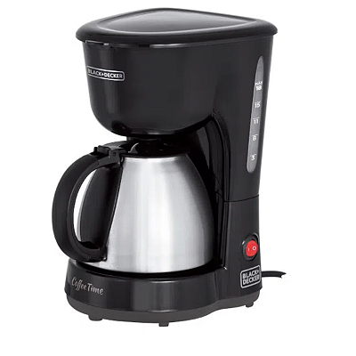Cafeteira Elétrica 18 Xícaras 220V 600W Black e Decker