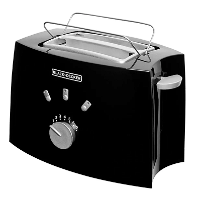 Tostador Elétrico 800W 220V Black e Decker
