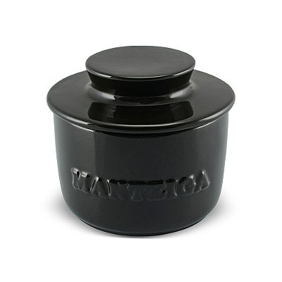 Manteigueira Francesa de Cerâmica 250gr Preto Ceraflame