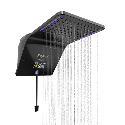 Ducha Ducali Premium Eletrônica Digital Black 220V Zagonel
