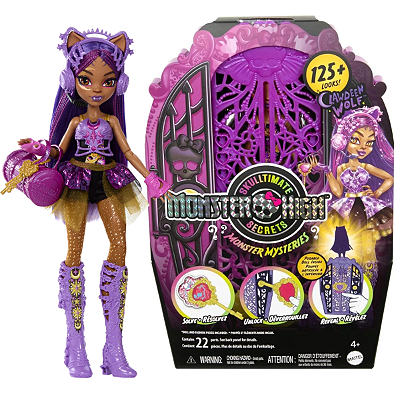 Monster High Skulltimate Secrets 4 Clawdeen HXH85 Mattel