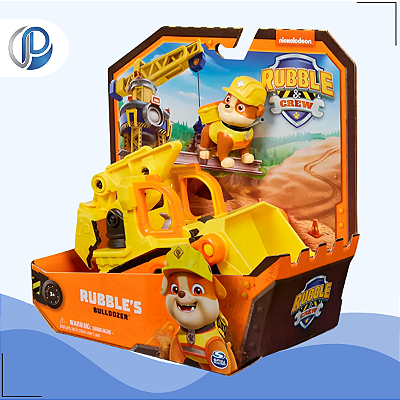Patrulha Canina Rubble & Crew Escavadeira Bulldozer Sunny