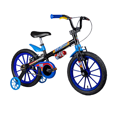 Bicicleta Infantil Tech Boys Aro 16 Azul Nathor