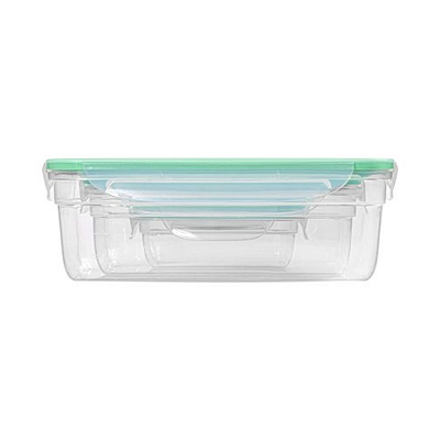 Conj. 3 Potes Modular Herméticos Plastico Sanremo
