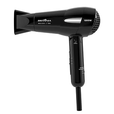 Secador de Cabelos 1200W Bivolt Britânia