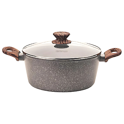 Caçarola Cerâmica 20cm Mimo Style Cook Grafito