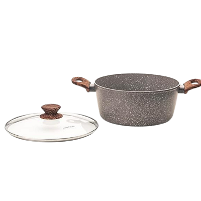 Caçarola Cerâmica 24cm Mimo Style Cook Grafito