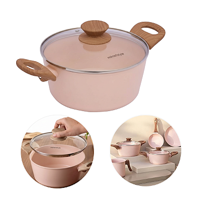 Caçarola Cerâmica 22cm Mimo Style Cook Quartzo