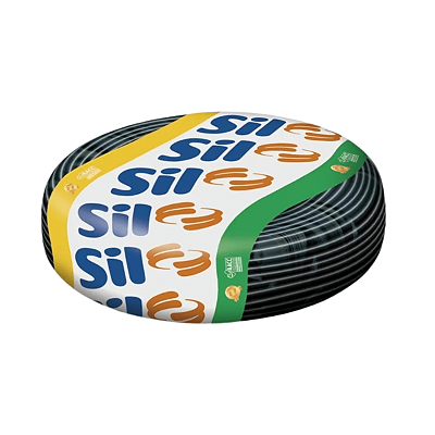 Fio Cabo Cobre Sil Flex PP 500V 2x2,50mm 100M Preto