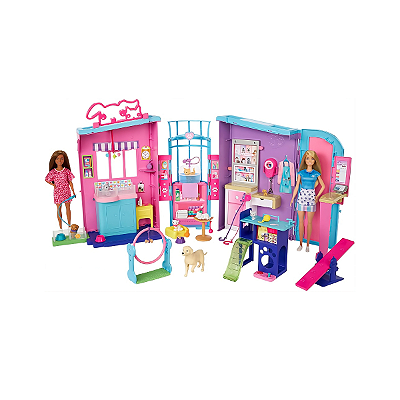 Playset Barbie Babá de Animais de Estimação Mattel