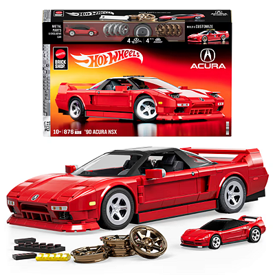 Hot Wheels Brick Shop Carro Acura NSX 1:16 Mattel
