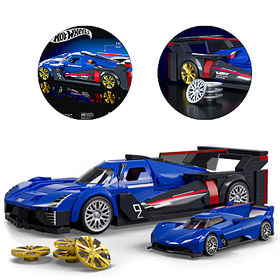 Hot Wheels Brick Shop Carro Cadillac Project GTP 1:32 Mattel