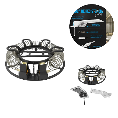 Resistência Ducha Intense 7800w 220v Chuveiro Fame