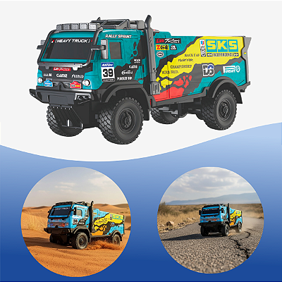 Caminhao De Controle Remoto Rally Zippy Toys Rc24322