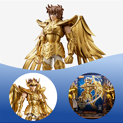 Boneco Cavaleiros Do Zodiaco Sagitário Aiolos Blokees 75006