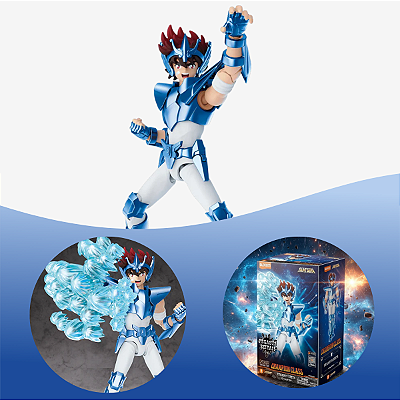 Boneco Cavaleiros Do Zodiaco Seiya De Pegaso Blokees 75005