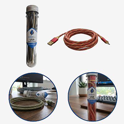 Cabo Dados Usb C  Carregamento E Dados Rápido Cor Sortida