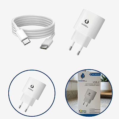 Carregador Fonte Android Iphone Original 20w Tipo C Turbo