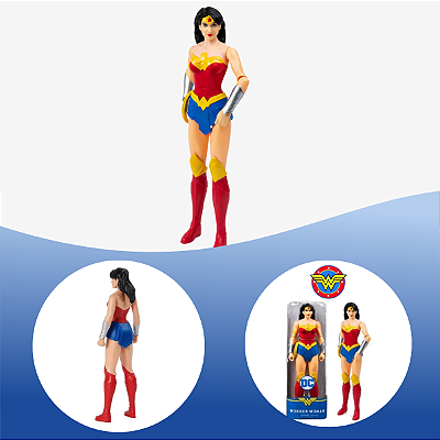 Boneco Mulher Maravilha 30cm Dc Comics  Sunny