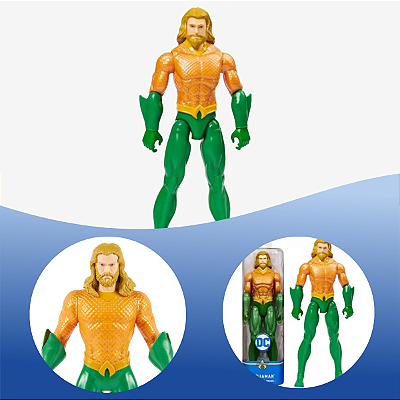 Figuras de 30 cm Boneco Dc Aquaman Sunny