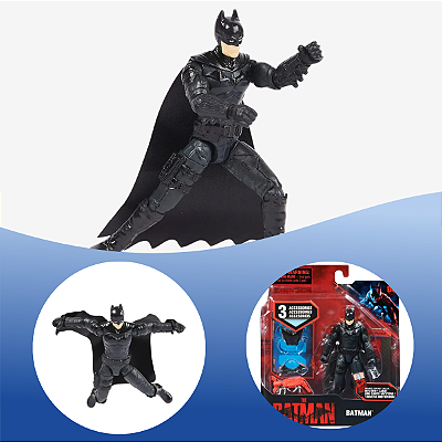 Boneco Batman Com Acessórios 10cm The Batman O Filme 2915