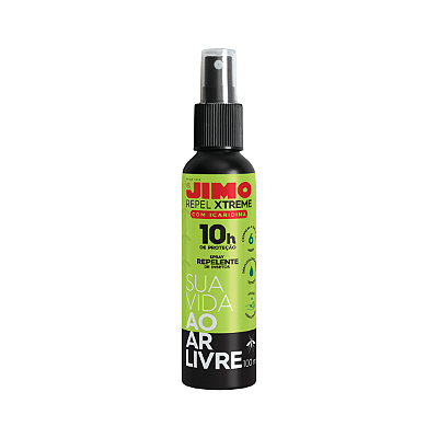 Jimo Repelente Spray Icaridina 10h Proteção Repel Xtreme