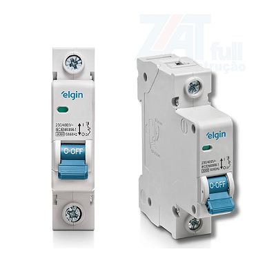 Disjuntor Monopolar Elgin Curva C Termomagnético 50a