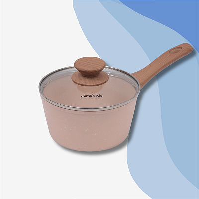 Panela Quartzo Alumínio Compatível Indução 20cm Mimo Style