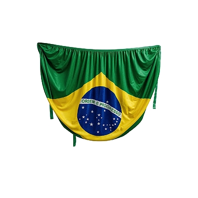 Bandeira Capô Carro Brasil 120x160cm Copa 2026 Elastano